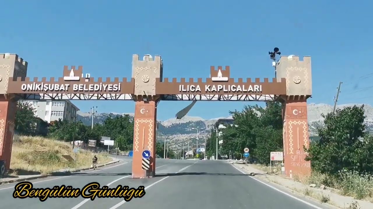 KAHRAMANMARAŞ ZEYTİN ILICA KAPLICALARI ✅ Menzelet Barajı /Bizimle Bir Gün #gezivlog Dondurmacı Şovu