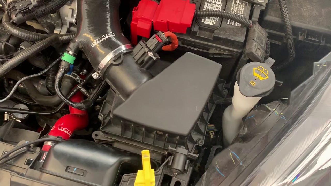 Воздушный короб против конического фильтра Fiesta ST