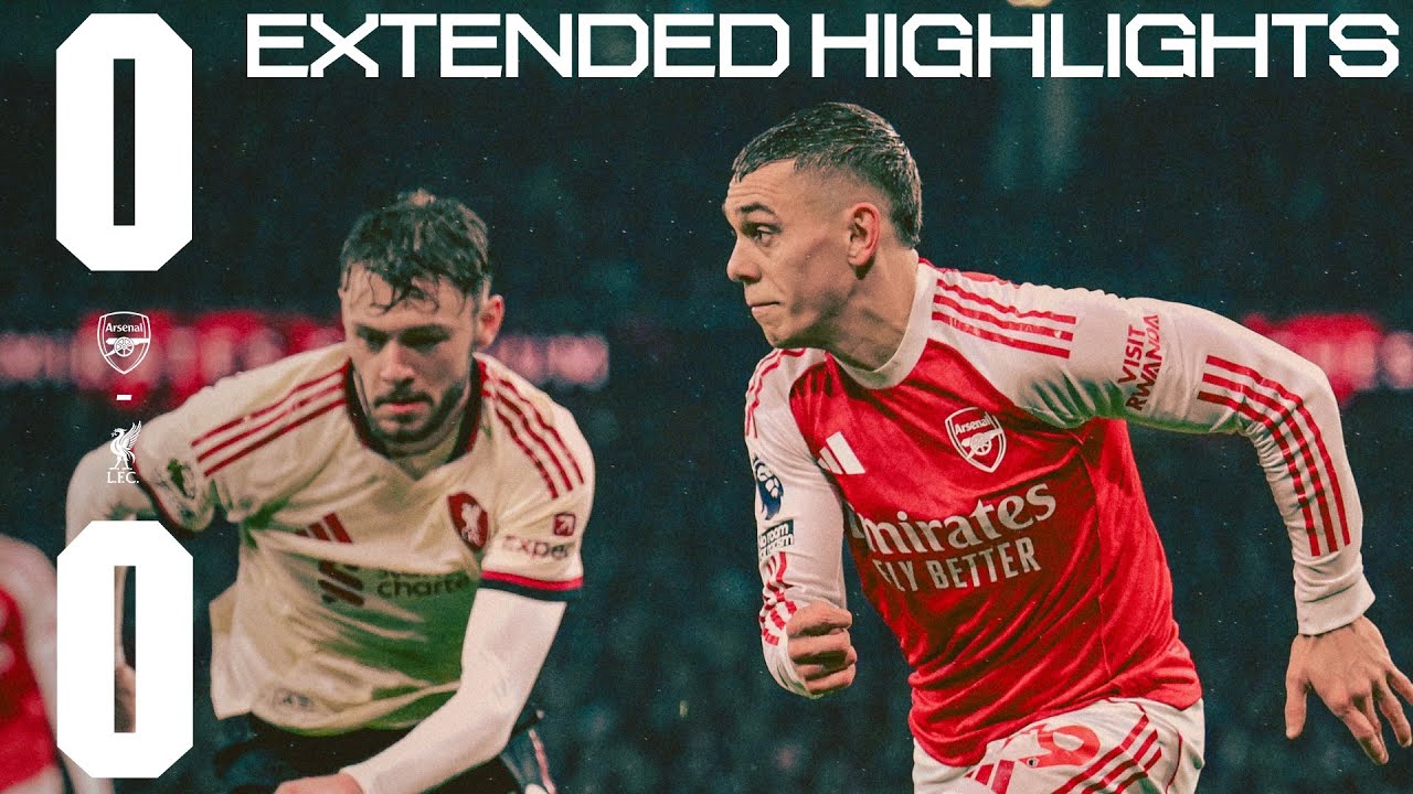 Still unbeaten on home turf ✊ | EXTENDED HIGHLIGHTS | Arsenal v Liverpool (0-0) | EPL