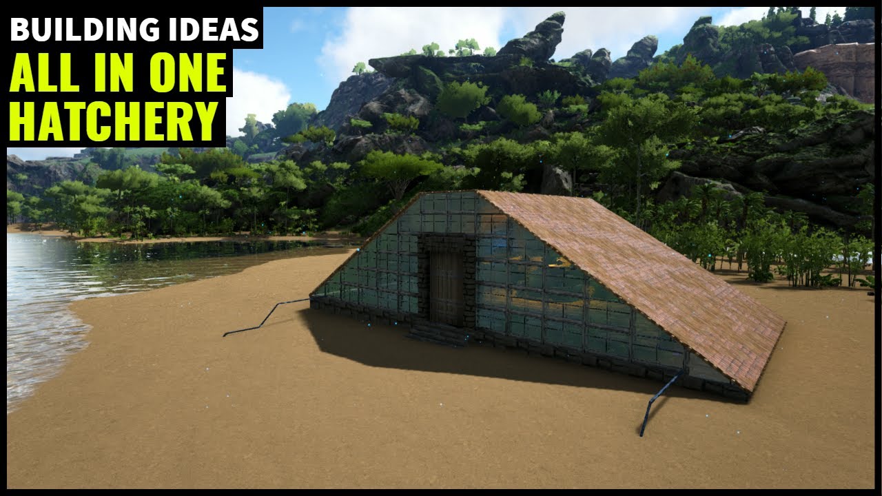HOW TO BUILD AN ALL IN ONE EGG HATCHERY PVE (RAGNAROK) | ARK SURVIVAL