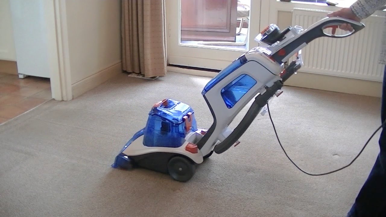 Vax Dual V Advance Carpet Washer Demonstration & Review