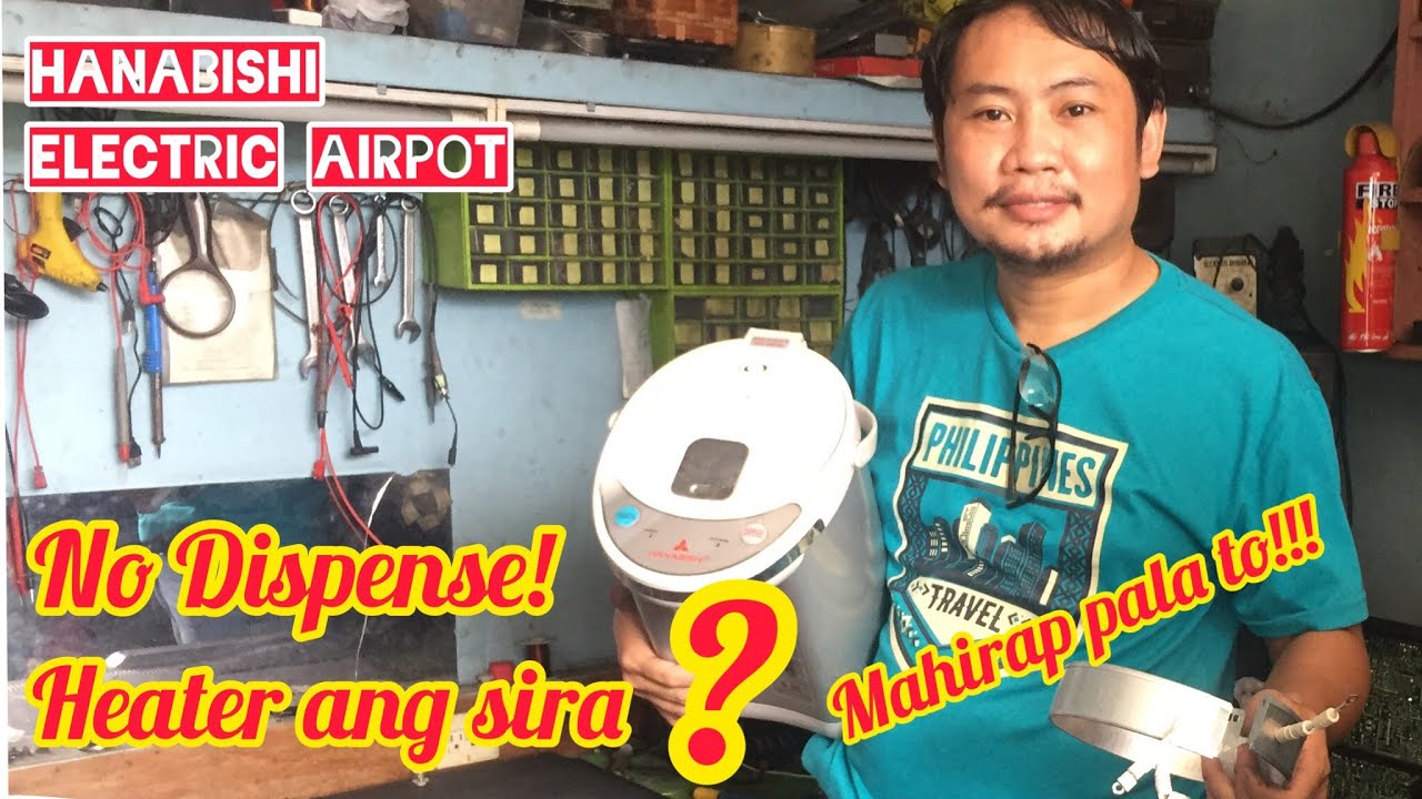 Hanabishi Electric Airpot No Dispense | How to Fixed