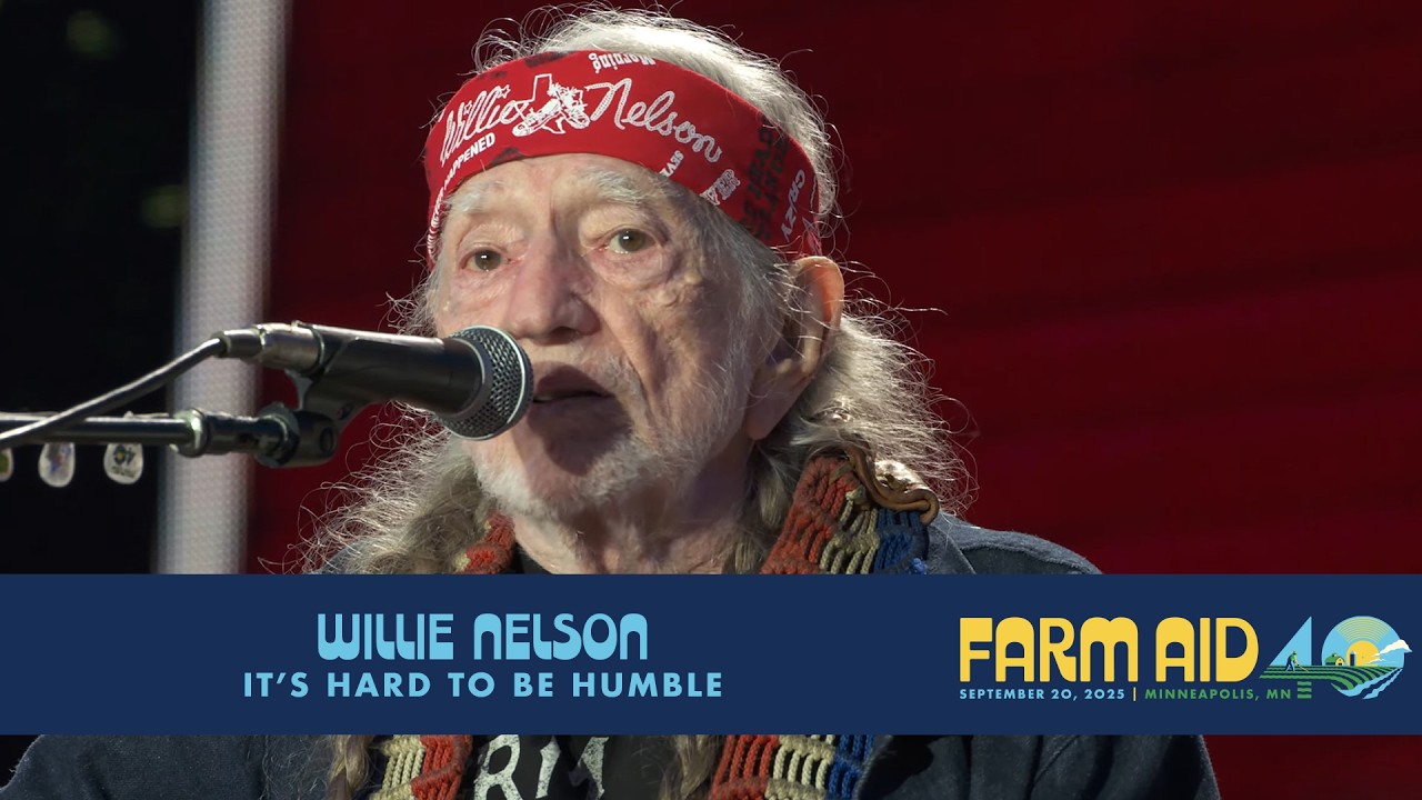 Вилли Нельсон – Трудно быть скромным (концерт на Farm Aid 40)