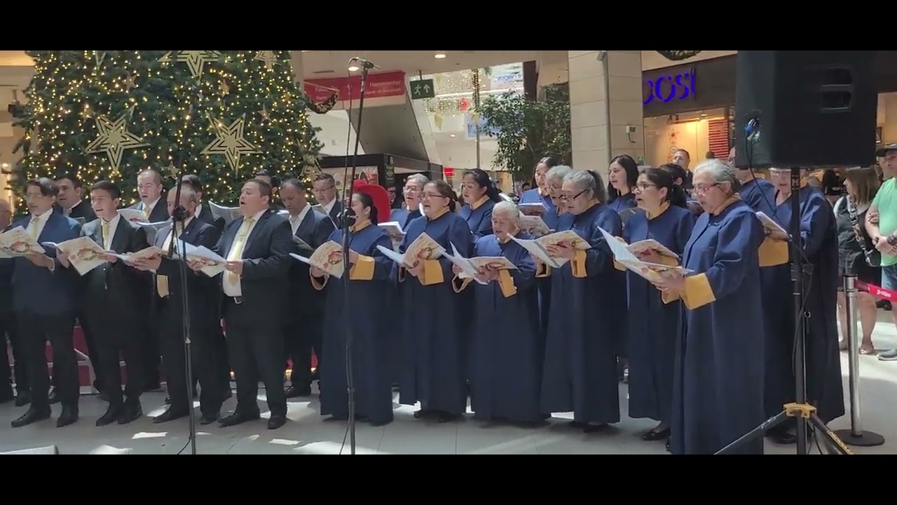 CORO IEP SAN JORGE .... CANTATA NAVIDAD EN MALL ...