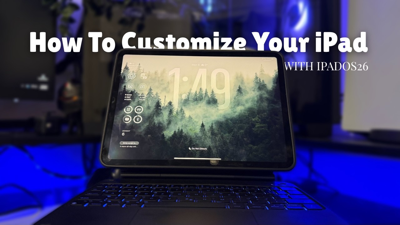 Как персонализировать свой iPad + Розыгрыш призов | iPadOS26