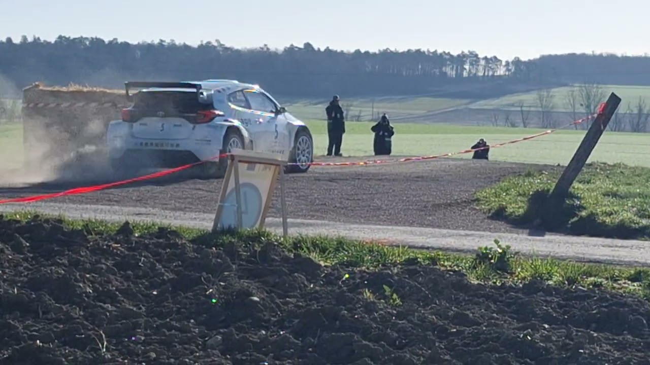 Une petite glissade Rallye National de Meuse 2026