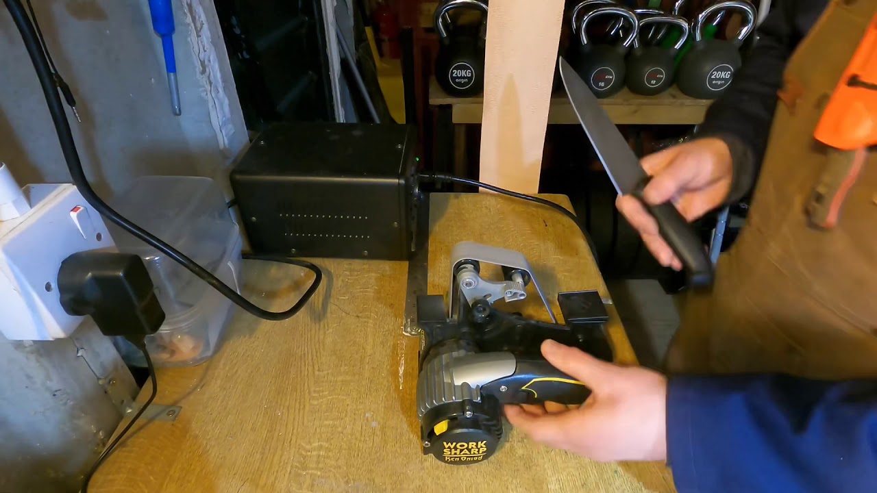 Work Sharp Ken Onion Elite sharpening - Start to finish, plus a leather strop and BESS testing