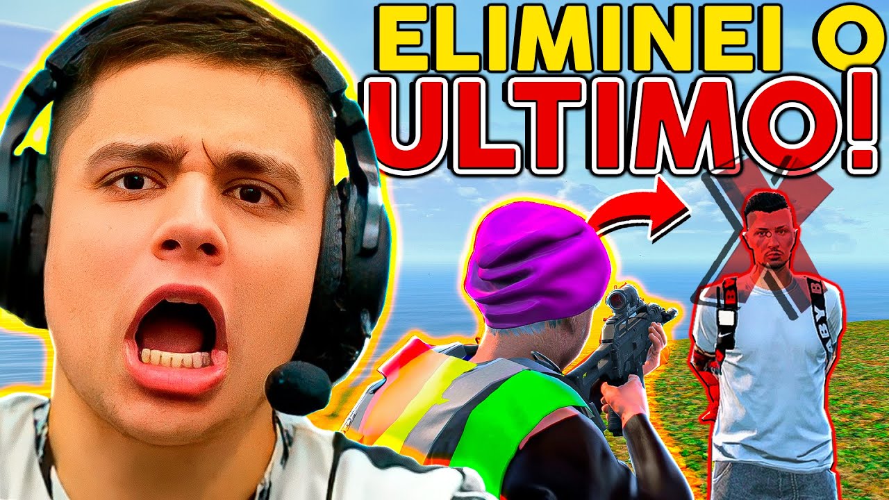 ELIMINEI O LÍDER do GRUPO! O ÚLTIMO! 😱 GTA RP (Paulinho o LOKO)