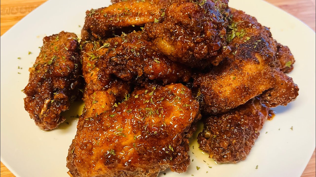 How to make honey garlic wings
