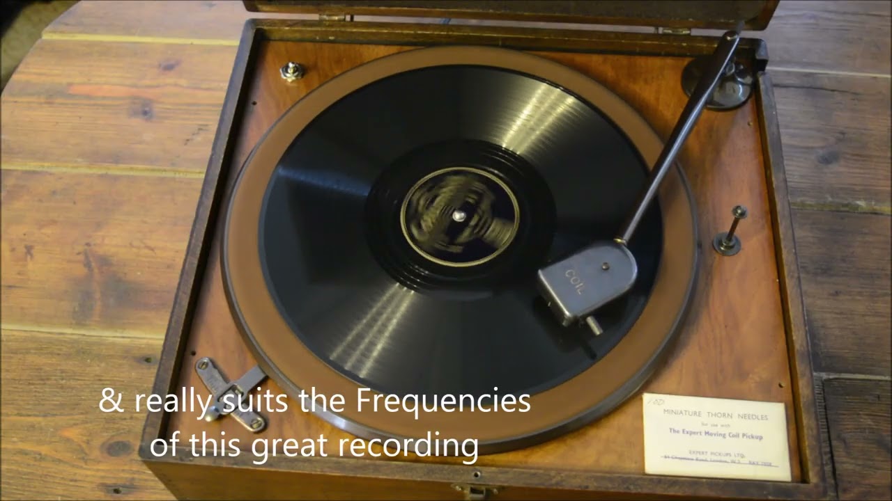 COIL moving coil gramophone pickup C  1946