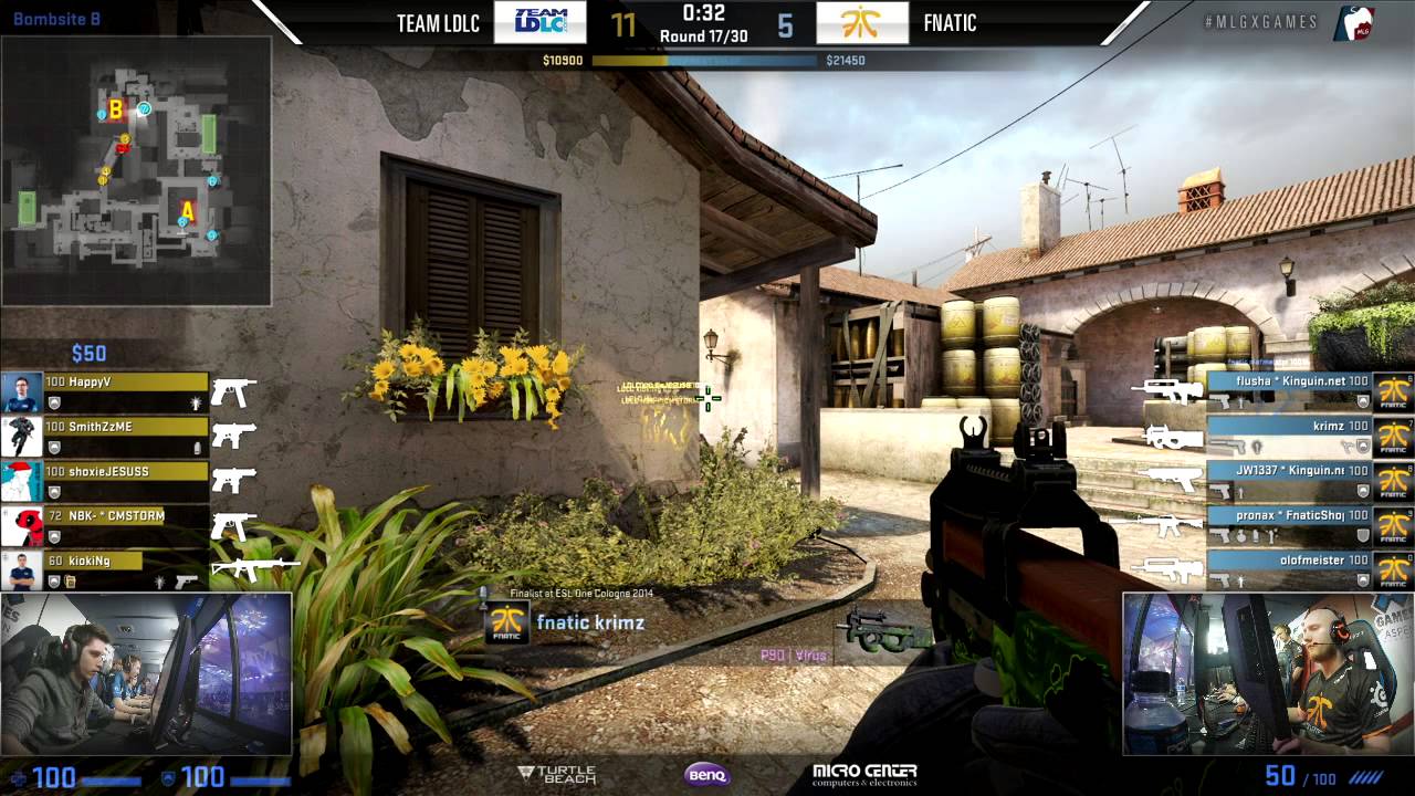LDLC vs Fnatic Group B #MLGXGames Aspen 2015 CSGO