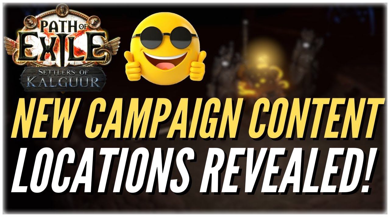Path Of Exile - ALL NEW Campaign Content Locations Revealed & Guide / All Acts / All Secrets