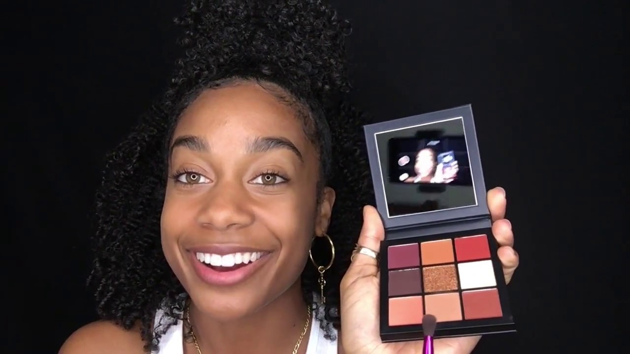 Makeup for beginners/Huda Beauty Warm Brown Palette