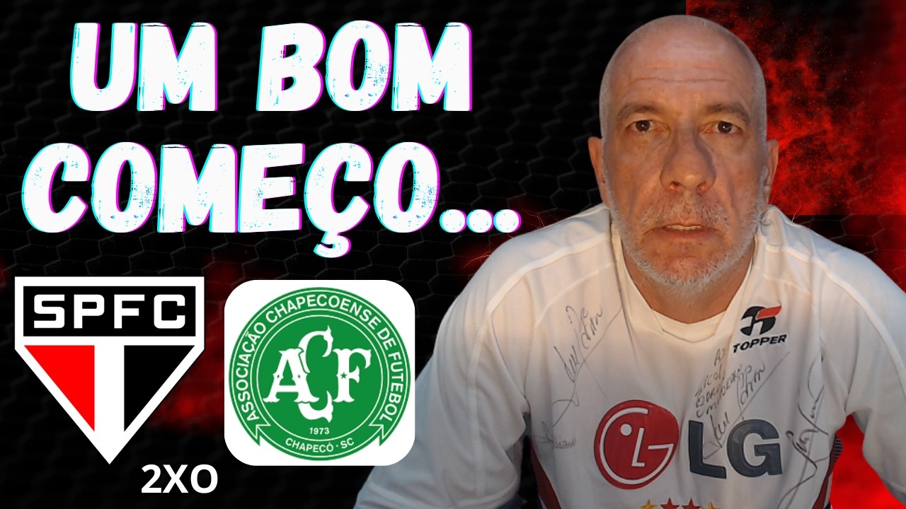 SÃO PAULO 2x0 CHAPECOENSE - ANÁLISE E NOTAS DO BAROLO - CAMPEONATO BRASILEIRO 2026