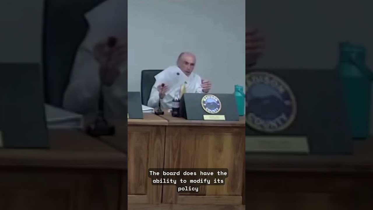 County Commissioner Refuses to Let Residents Opposing Flock Speak at Meeting