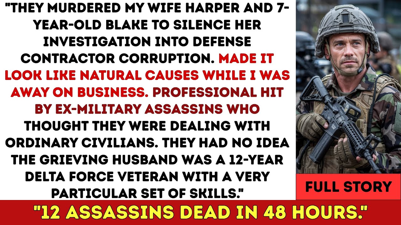 48 Hours After They Killed My Wife & Son— Blood's Mafia Realizes I'm Delta Force—Now 12 Are Dead...
