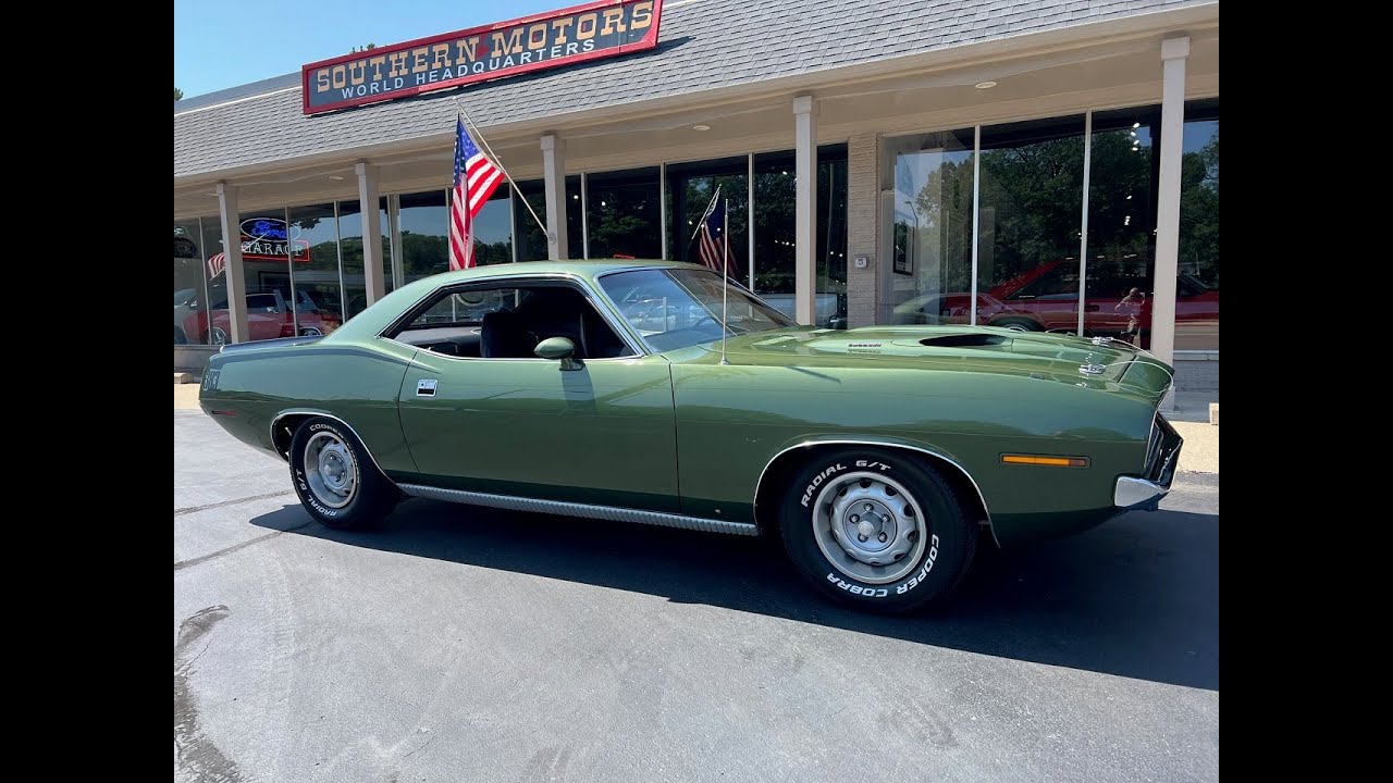 Plymouth Cuda 1970 года выпуска, 82 500,00 долларов США