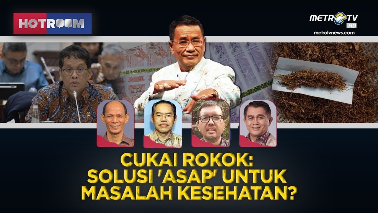 HOTROOM - CUKAI ROKOK  SOLUSI 'ASAP' UNTUK MASALAH KESEHATAN?