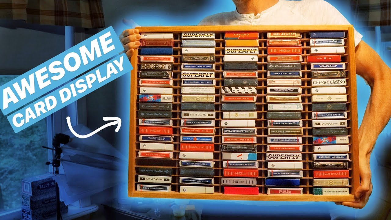 HOW TO display your DECK COLLECTION in STYLE // 3 QUICK HACKS
