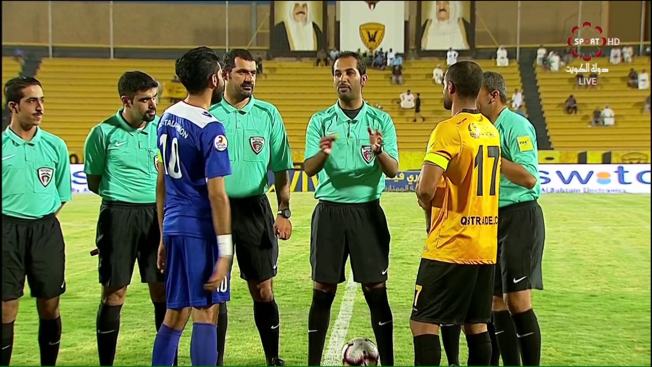 مباراة القادسية × التضامن - دوري فيفا الممتاز لكرة القدم - السبت 22/9/2018