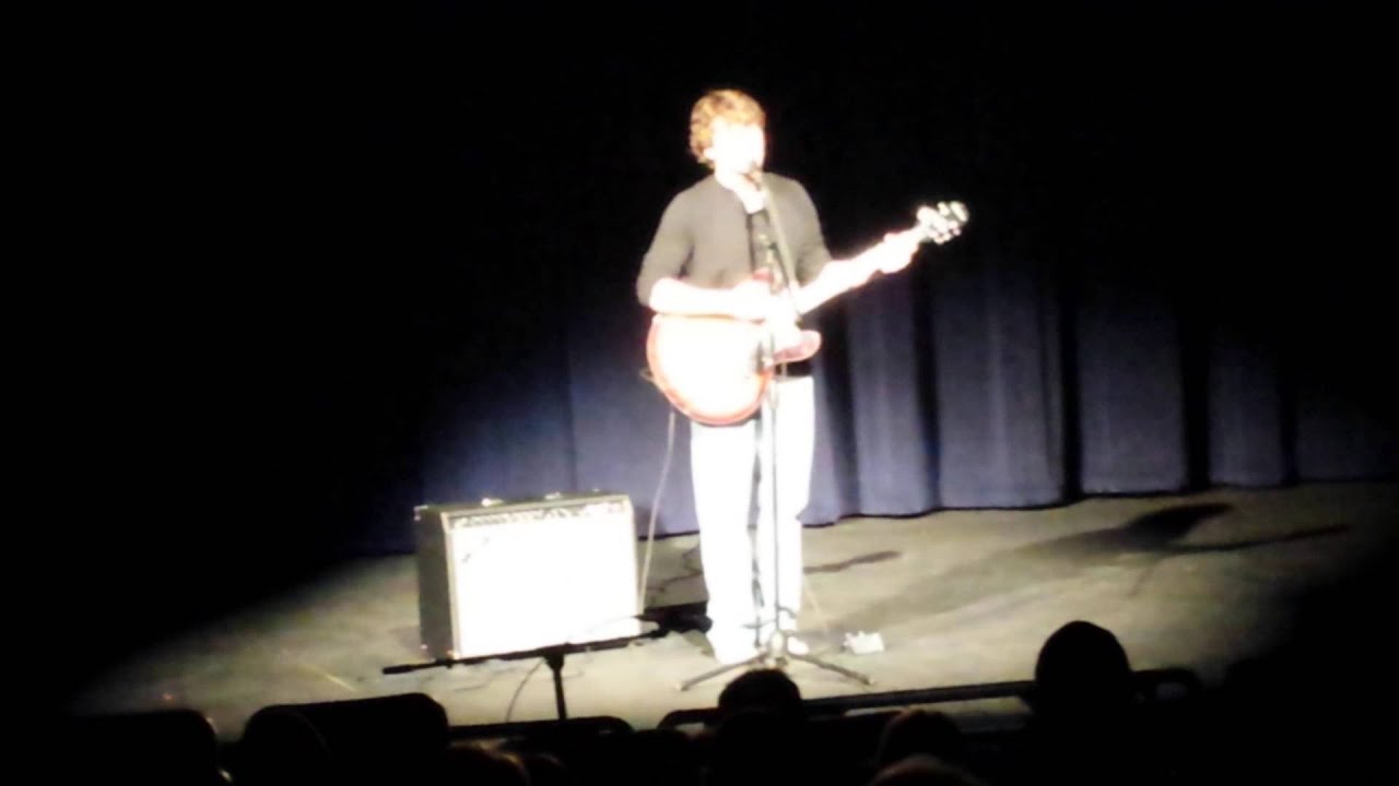 Kyle Rustad at the WSR Talent Show 2014
