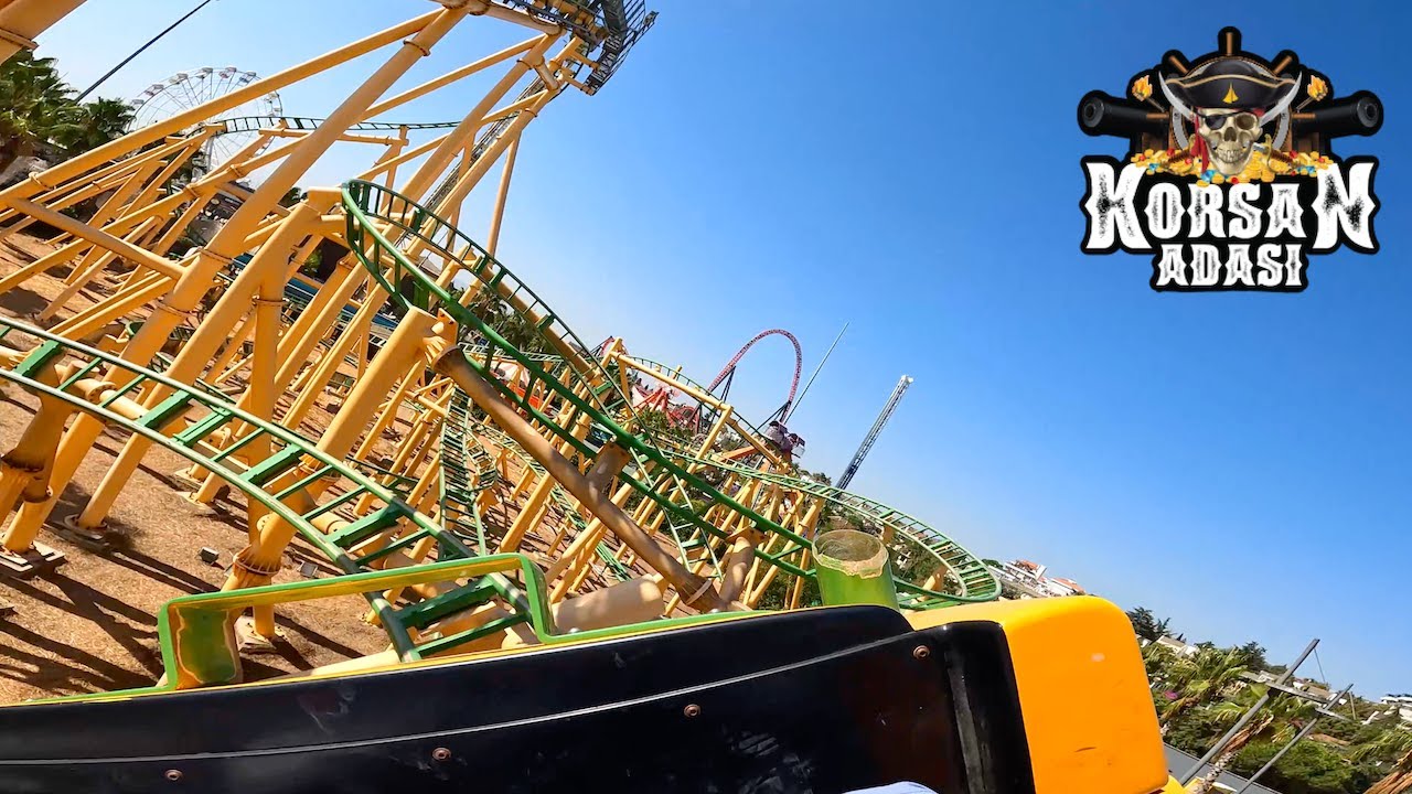 Family Coaster | Korsan Adasi Istanbul 🇹🇷 | 4K Onride POV