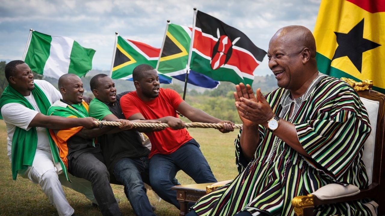 Other African countries have started getting jealous of Ghana's rise in tourism 