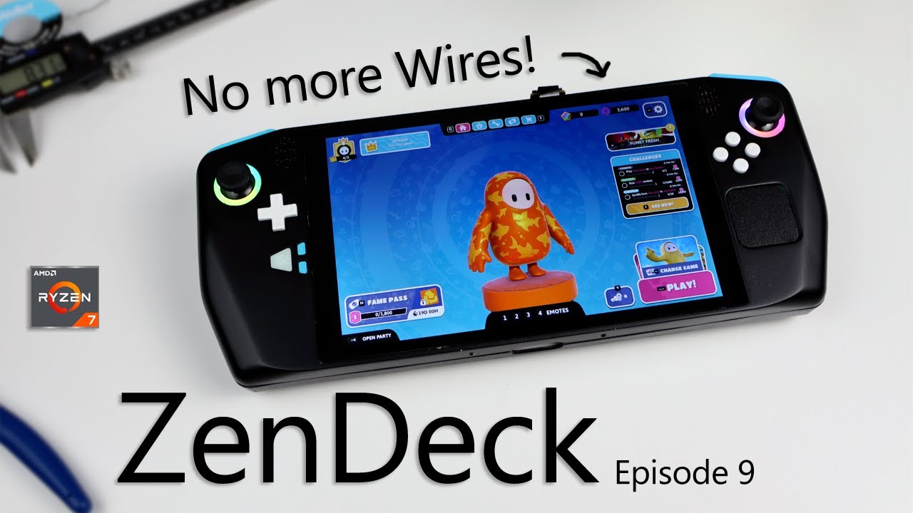 Самодельная портативная игровая консоль ZenDeck &mdash; Управление питанием