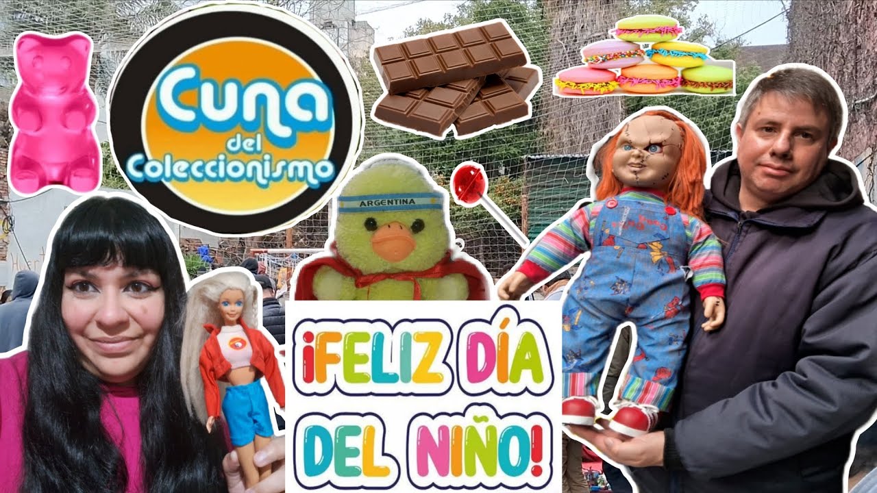 Feria Parque Rivadavia, Cuna del Coleccionismo. Festejamos el Dia del Niño 🐤🍫🍬🍭 #toys 