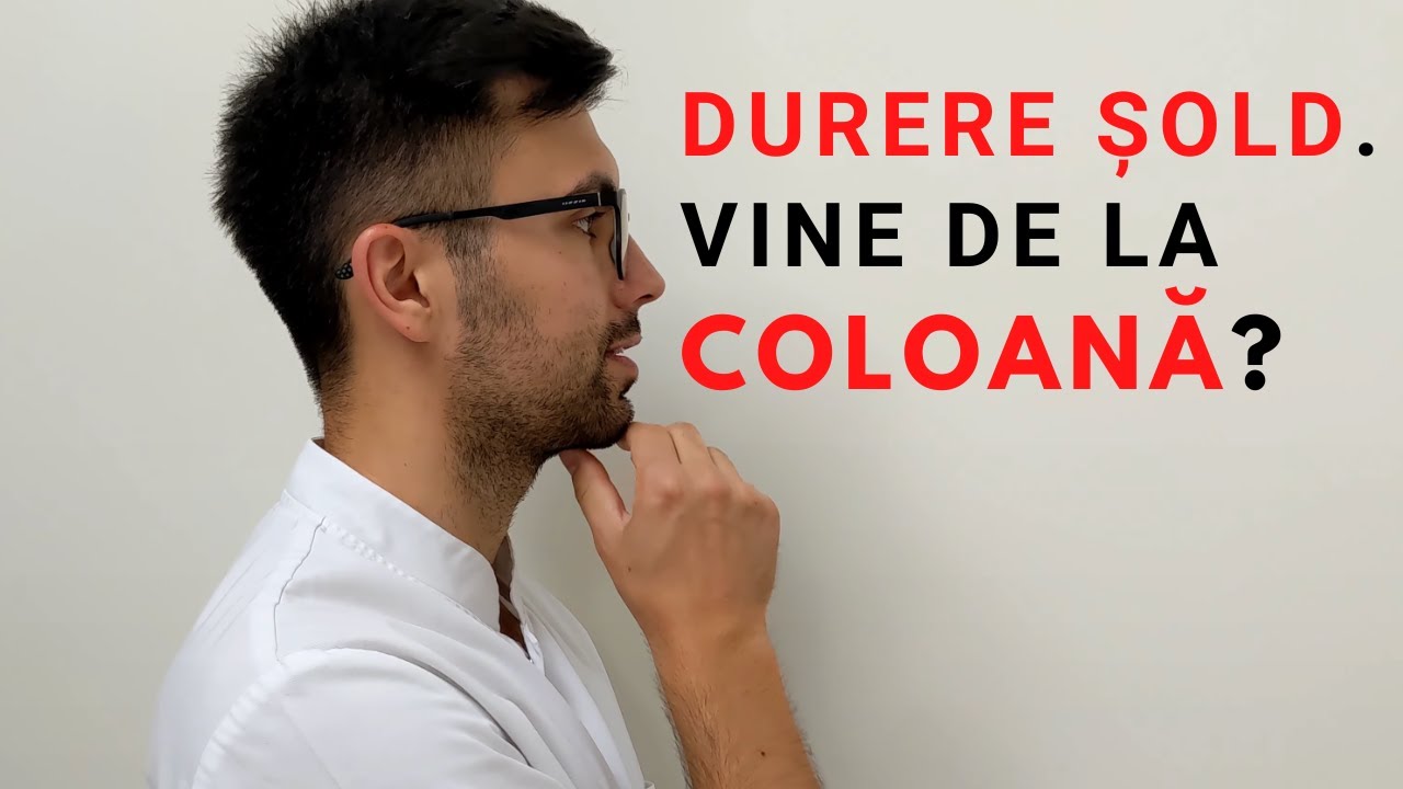 DUREREA DE ȘOLD ESTE CAUZATĂ DE COLOANĂ? KINETO. RECUPERARE MEDICALĂ. FIZIO. TERAPIE PRIN MIȘCARE