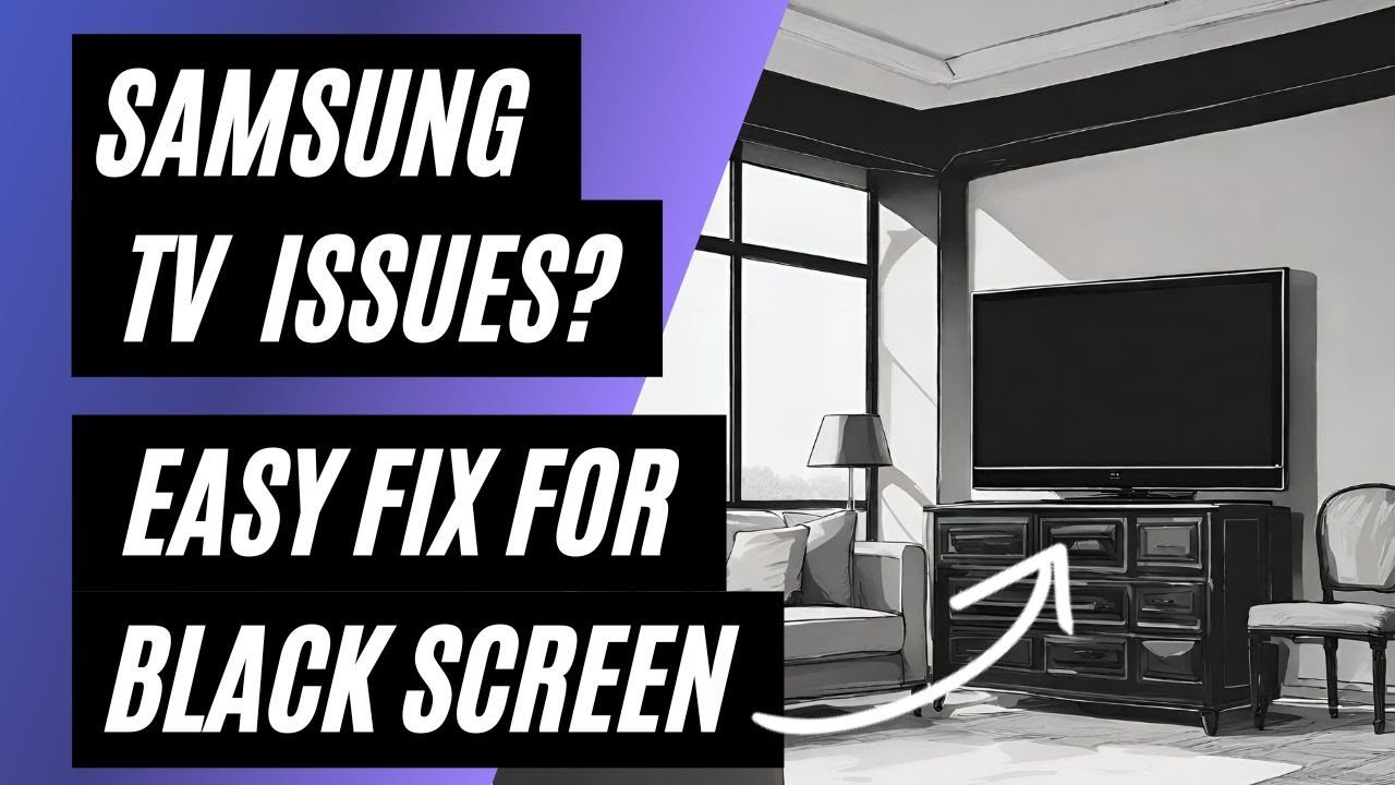 Телевизор Samsung не включается? Простое решение проблемы с чёрным экраном!