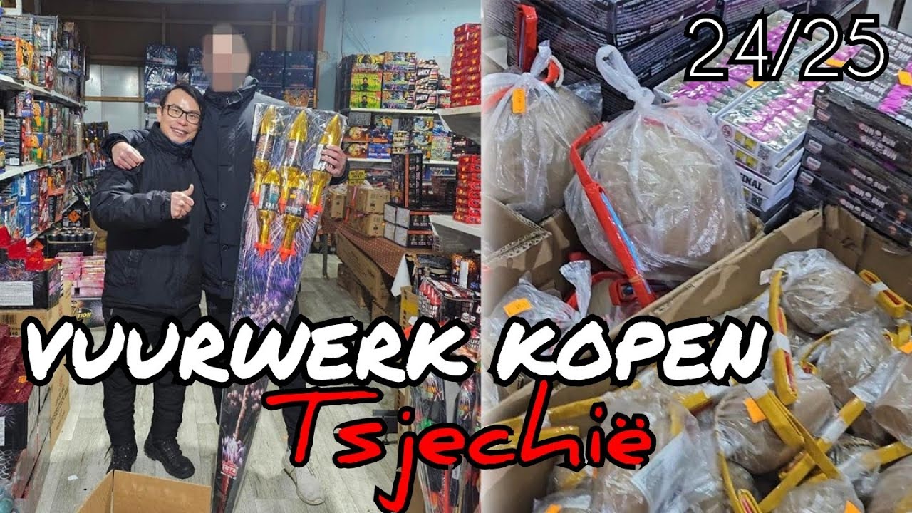 VUURWERK SHOPPEN op de Asia Dragon BAZAR in TSJECHI&Euml; 2024/2025!