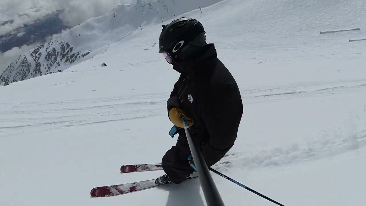 Marmot Basin on the Volkl Kenja Kendo 88.