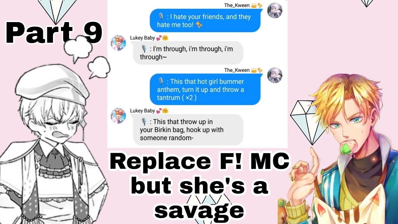 Obey me texts: REPLACED F!MC BUT SHE'S A SAVAGE || Part 9
