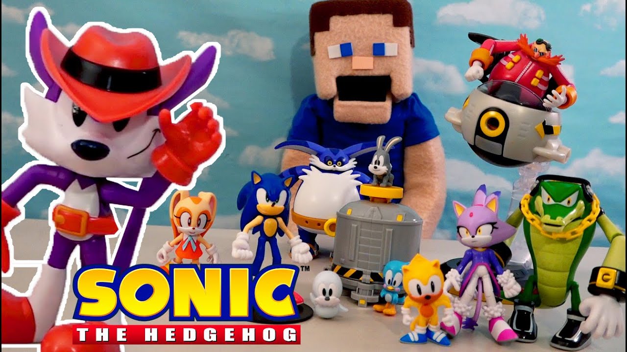 Новые фигурки и игровые наборы Sonic the Hedgehog от Jakks, 2,5 дюйма.