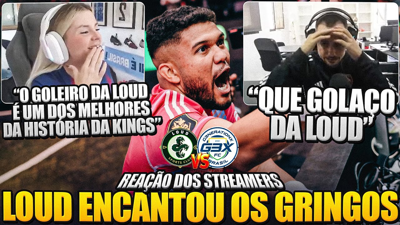 OS GRINGOS FICARAM EM CHOQUE COM A LOUD AMASSANDO O G3X NA KINGS LEAGUE BRASIL