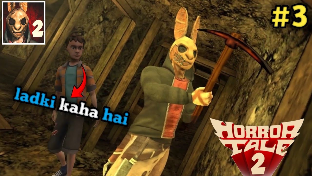 kidnapper khargosh ladki ko pakad liya 😱|Horror tale 2 video part 3