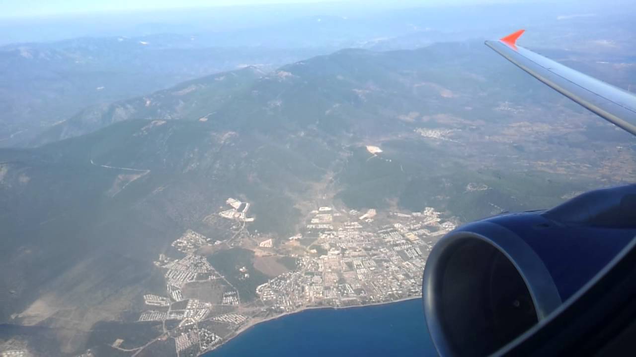 Onur Air Airbus A321 Take-Off from Milas Bodrum