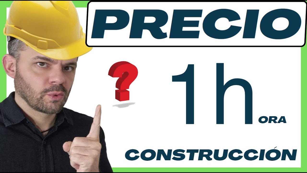 Precio de facturaci&oacute;n por hora de un alba&ntilde;il oficial de primera en construcci&oacute;n 2024