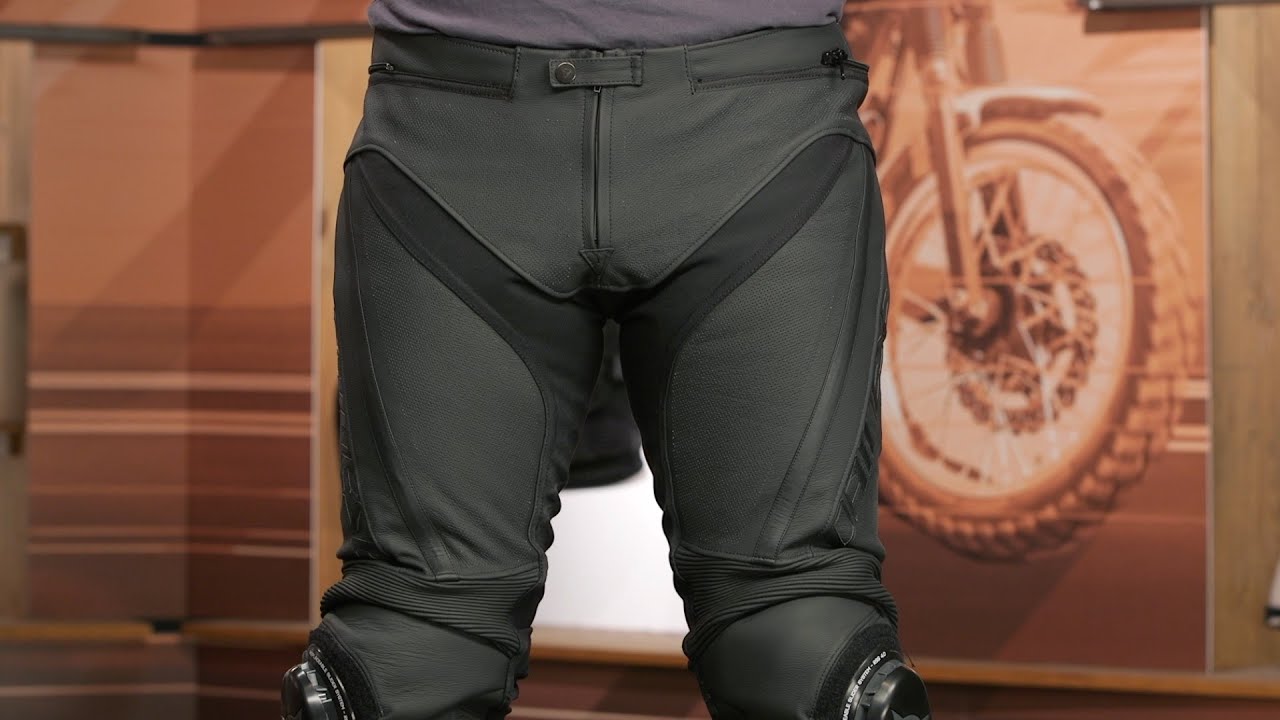 Обзор перфорированных кожаных брюк Dainese Delta 4