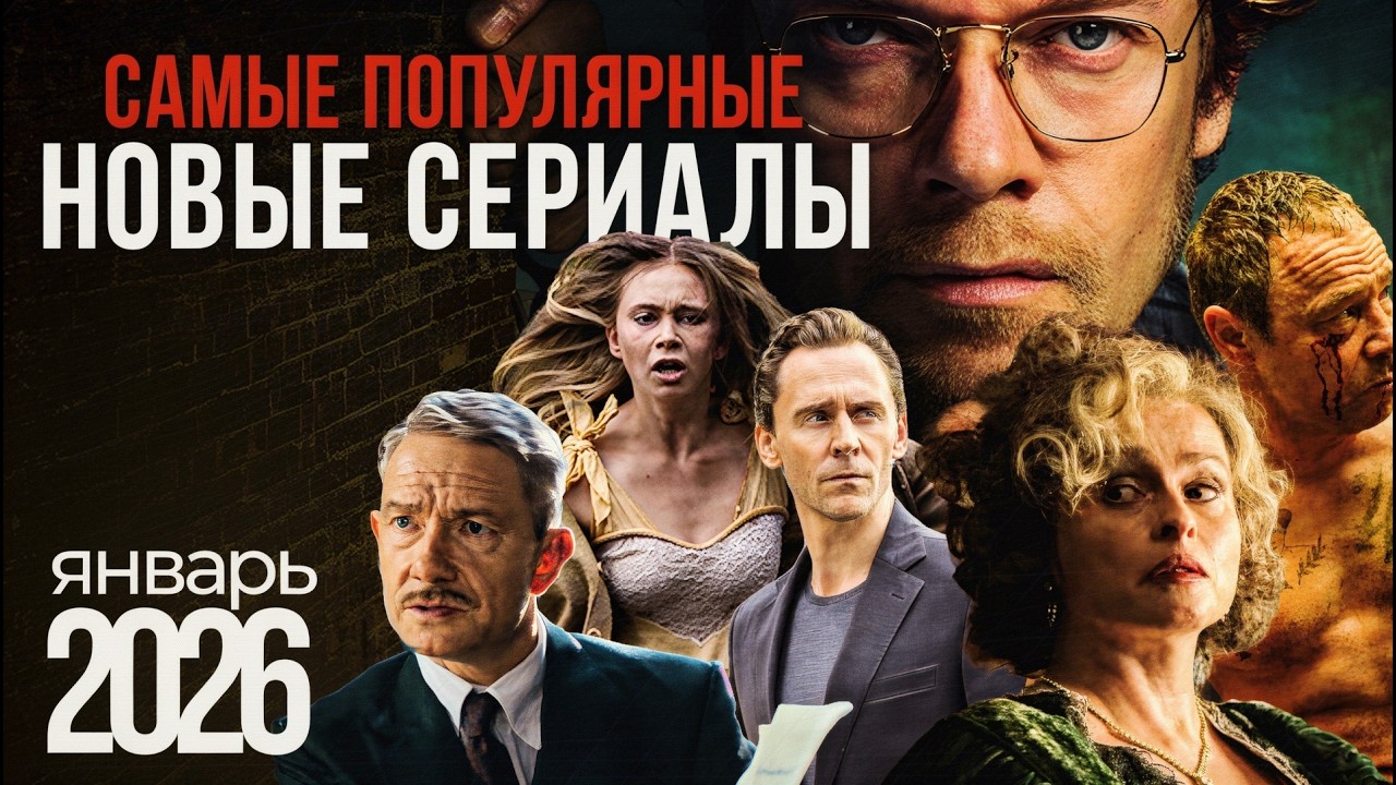 Топ ЛУЧШИХ новых сериалов января 2026 - Что смотреть?