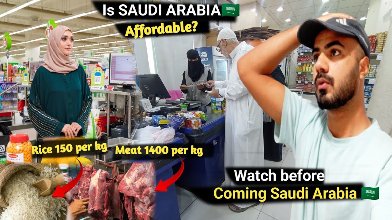 Living in Saudi Arabia 🇸🇦 || itni Mengahi😲 || Grocery Cost? || is Saudi Arabia Affordable?