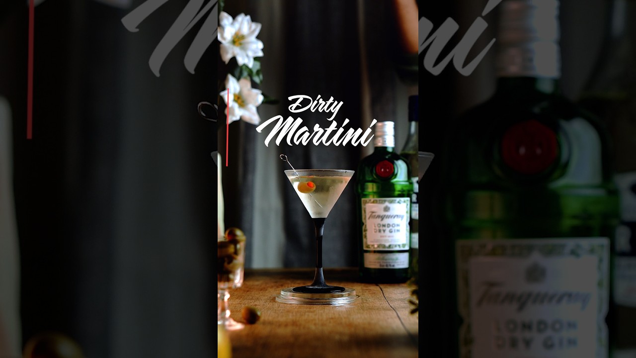 Dirty Martini cocktail Recipe