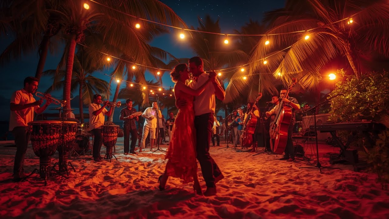 Miami Beach Salsa Party 🌴🔥 Energetic Cuban Dance & Latin Beats
