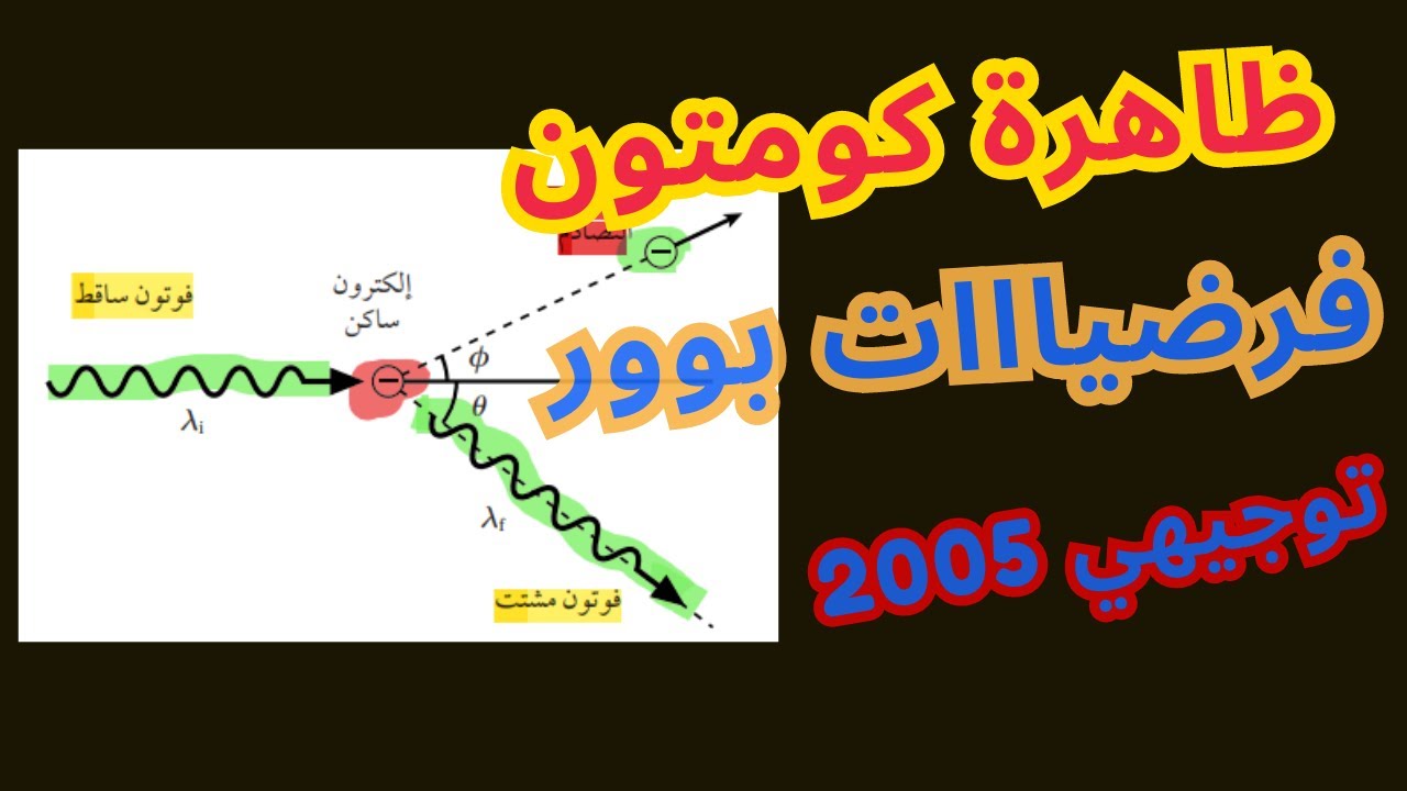 توجيهي 2005| ظاهرة كومبتون | المعلم احمد حاتم