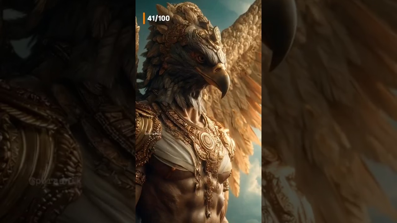 Garuda Origin Story | Hindu Mythology Explained  #puraanik #historicalmyths #indianmythology