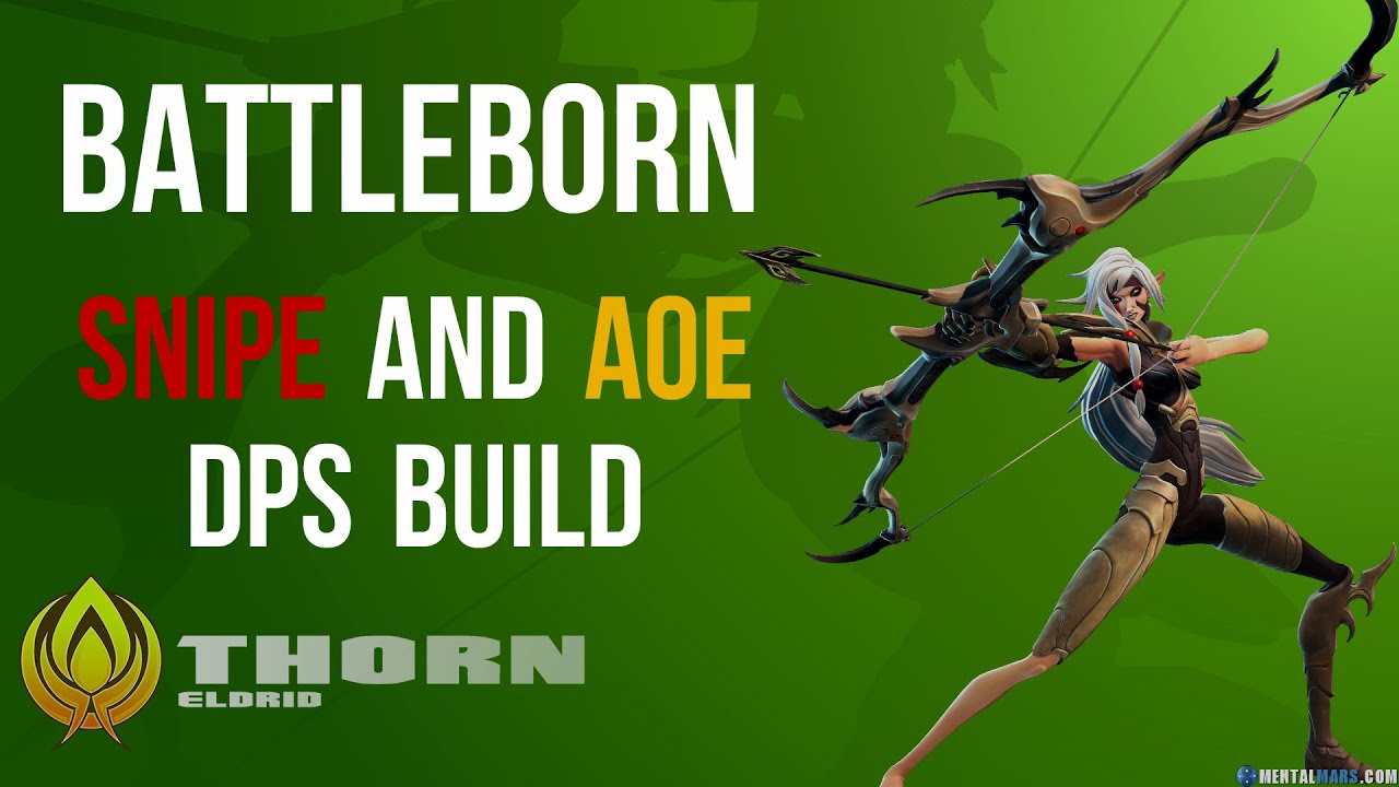 Thorn Overpowered Damage Build - 17 Kills 2 Deaths - Battleborn