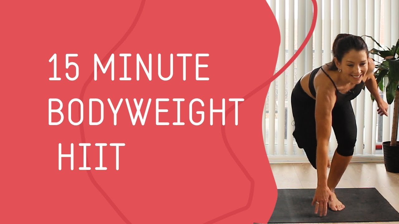 15 MINUTE CARDIO WORKOUT - BODYWEIGHT DONE BAREFOOT