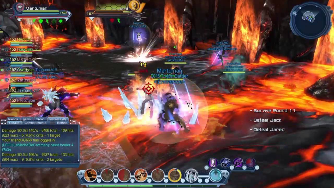 DC Universe Online - Survival Mode Round Online 11 w/ friends ft. AUXiLiUM