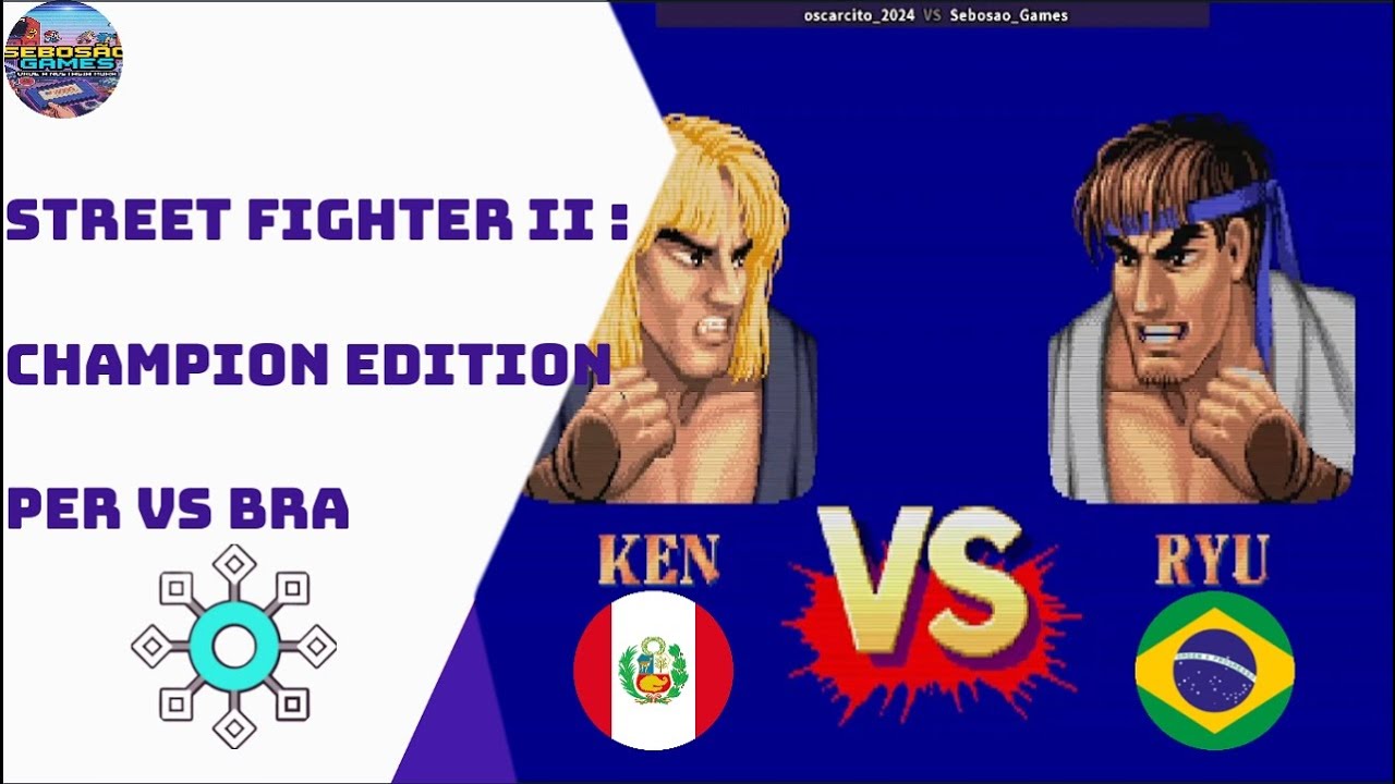 Street Fighter II: Champion Edition | Oscarcito_2024 (Перу) против Sebosao_Games (Бразилия)